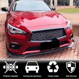 Sprednji lip odbijača Lip V1 (za Q50 Base 2018-2023, karbon) Infiniti Q50/Q60 2013–2024 fotografija 3