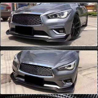 Sprednji lip odbijača Lip V1 (za Q50 Base 2018-2023, karbon) Infiniti Q50/Q60 2013–2024 fotografija 4