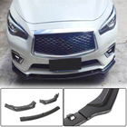 Infiniti Q50/Q60 2013–2024 Lipa sprednjega odbijača Lip V2 (za Q50 Base 2018-2023, karbon) fotografija 1