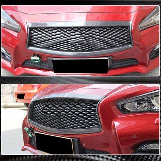 Okvir maske hladilnika (za Q50 Base/Sport 2014-2017, karbonska vlakna) Infiniti Q50/Q60 2013–2024 fotografija 4