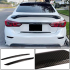 Infiniti Q50/Q60 2013–2024 Karbon okrasne letve za pokrov prtljažnika (za Q50 Base/Sport 2014-2017, Carbon) fotografija 1