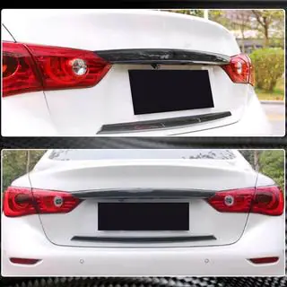 Karbon okrasne letve za pokrov prtljažnika (za Q50 Base/Sport 2014-2017, Carbon) fotografija 4