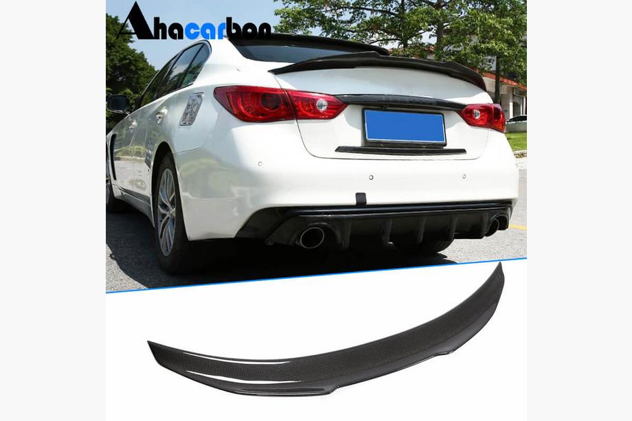 Infiniti Q50/Q60 2013–2024 Spojler V5 (za Q50, karbon) Image