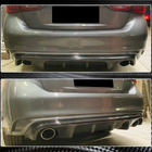 Infiniti Q50/Q60 2013–2024 Difuzor zadnjega odbijača V2 (za Q50 Base/Sport 2018-2023, karbon) fotografija 4