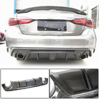 Infiniti Q50/Q60 2013–2024 Difuzor zadnjega odbijača V3 (za Q50 Base/Sport 2018-2023, karbon) fotografija 7
