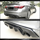 Infiniti Q50/Q60 2013–2024 Difuzor zadnjega odbijača V3 (za Q50 Base/Sport 2018-2023, karbon) fotografija 9
