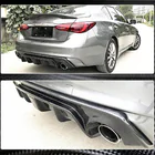 Infiniti Q50/Q60 2013–2024 Difuzor zadnjega odbijača V4 (za Q50 Base/Sport 2018-2023, karbon) fotografija 10