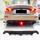 Infiniti Q50/Q60 2013–2024 Difuzor zadnjega odbijača V4 (za Q50 Base/Sport 2014-2017, karbon) fotografija 1