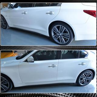 Stranski pragovi V2 (za Q50, karbon) Infiniti Q50/Q60 2013–2024 fotografija 3