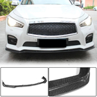 Infiniti Q50/Q60 2013–2024 Karbon sprednji lip odbijača Lip V2 (za Q50 Sport 2014-2017, Carbon) fotografija 1