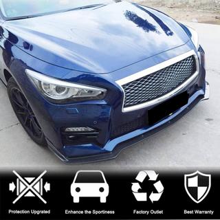 Karbon sprednji lip odbijača Lip V2 (za Q50 Sport 2014-2017, Carbon) Infiniti Q50/Q60 2013–2024 fotografija 2