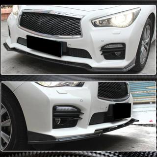 Karbon sprednji lip odbijača Lip V2 (za Q50 Sport 2014-2017, Carbon) Infiniti Q50/Q60 2013–2024 fotografija 4