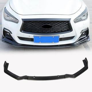 Lip za sprednji odbijač Lip V1 (za Q50 Sport 2018-2022, karbon) Infiniti Q50/Q60 2013–2024 fotografija 1