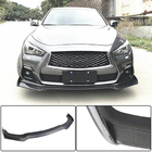 Infiniti Q50/Q60 2013–2024 Karbon dodatek za sprednji odbijač Lip V2 (za Q50 Sport 2018-2022, karbon) fotografija 2