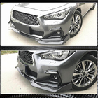 Infiniti Q50/Q60 2013–2024 Karbon dodatek za sprednji odbijač Lip V2 (za Q50 Sport 2018-2022, karbon) fotografija 4