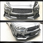 Infiniti Q50/Q60 2013–2024 Karbon dodatek za sprednji odbijač Lip V2 (za Q50 Sport 2018-2022, karbon) fotografija 5