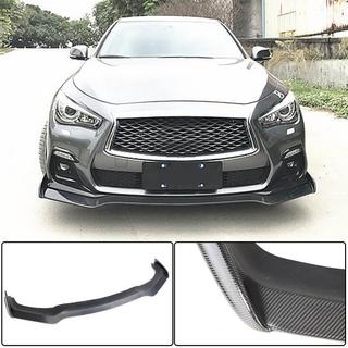Karbon dodatek za sprednji odbijač Lip V2 (za Q50 Sport 2018-2022, karbon) Infiniti Q50/Q60 2013–2024 fotografija 2