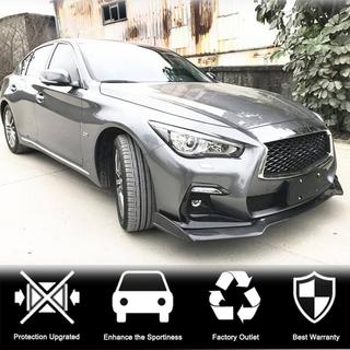 Karbon dodatek za sprednji odbijač Lip V2 (za Q50 Sport 2018-2022, karbon) Infiniti Q50/Q60 2013–2024 fotografija 3