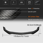 Infiniti Q50/Q60 2013–2024 Sprednji lip odbijača Lip V1 (za Q60 2016-2022, karbon) fotografija 5