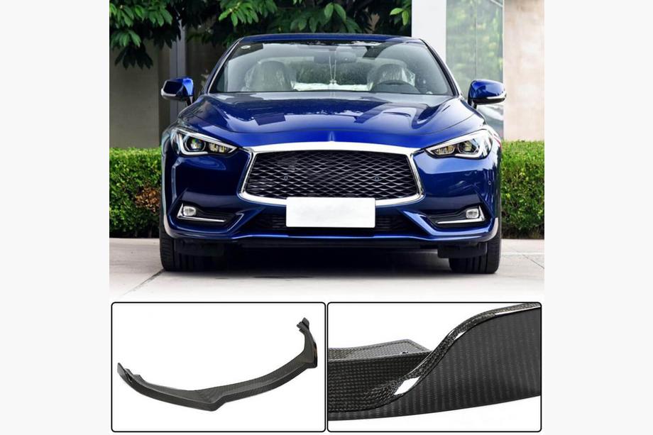 Infiniti Q50/Q60 2013–2024 Sprednji lip odbijača Lip V1 (za Q60 2016-2022, karbon) Image