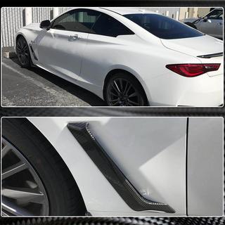Karbonasti pokrovi sprednjih blatnikov (za Q60 2016-2022, karbon) Infiniti Q50/Q60 2013–2024 fotografija 4