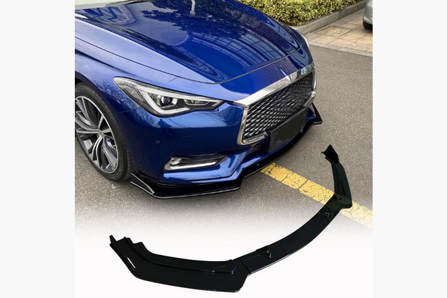 Infiniti Q50/Q60 2013–2024 Sprednja lipa odbijača Lip V2 (za Q60 2016-2022, karbon) Image