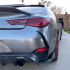 Infiniti Q50/Q60 2013–2024 Obloge zadnjega odbijača (za Q60 2016-2022, karbon) fotografija 3