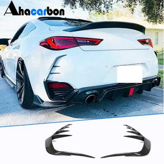 Obloge zadnjega odbijača (za Q60 2016-2022, karbon) Infiniti Q50/Q60 2013–2024 fotografija 1