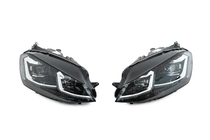 Volkswagen Golf 7/E-Golf 2012–2020 Prednji žarometi z moduli Silver FullLed Style (2012-2017, komplet 2 kos) fotografija 1