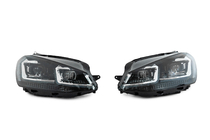 Volkswagen Golf 7/E-Golf 2012–2020 Prednji žarometi z moduli Silver FullLed Style (2012-2017, komplet 2 kos) fotografija 2