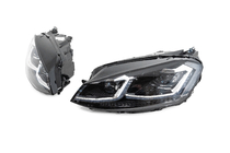 Volkswagen Golf 7/E-Golf 2012–2020 Prednji žarometi z moduli Silver FullLed Style (2012-2017, komplet 2 kos) fotografija 4