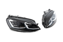 Volkswagen Golf 7/E-Golf 2012–2020 Prednji žarometi z moduli Silver FullLed Style (2012-2017, komplet 2 kos) fotografija 5
