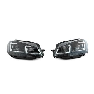 Prednji žarometi z moduli Silver FullLed Style (2012-2017, komplet 2 kos) Volkswagen Golf 7/E-Golf 2012–2020 fotografija 2