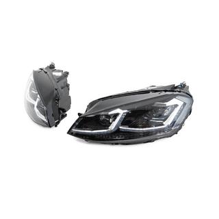 Prednji žarometi z moduli Silver FullLed Style (2012-2017, komplet 2 kos) Volkswagen Golf 7/E-Golf 2012–2020 fotografija 4