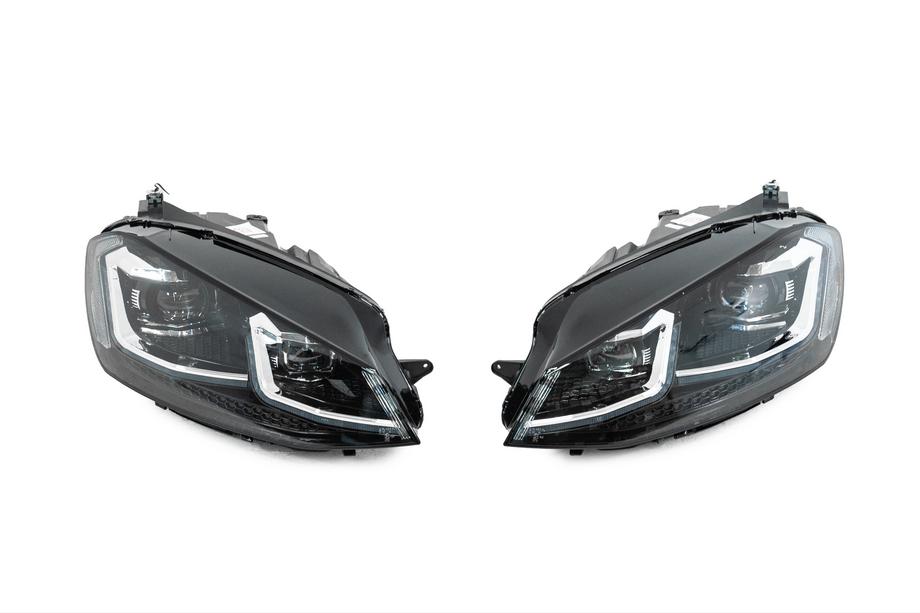 Volkswagen Golf 7/E-Golf 2012–2020 Prednji žarometi z moduli Silver FullLed Style (2012-2017, komplet 2 kos) Image