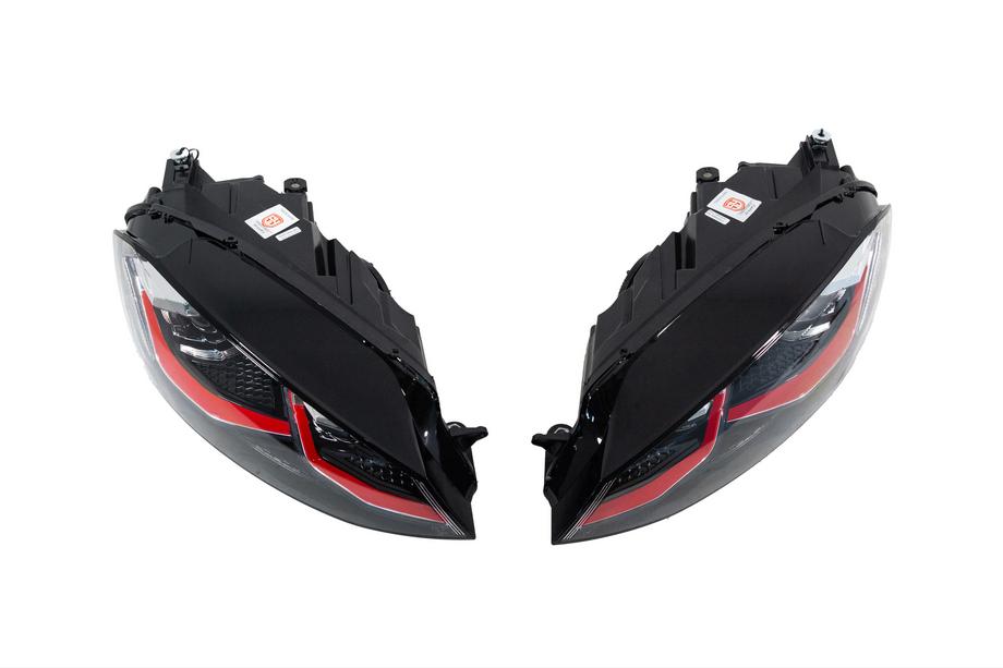 Volkswagen Golf 7/E-Golf 2012–2020 Sprednji žarometi Red FullLed (2012-2017, brez krmilnih enot, 2 kosa) Fotografija 3