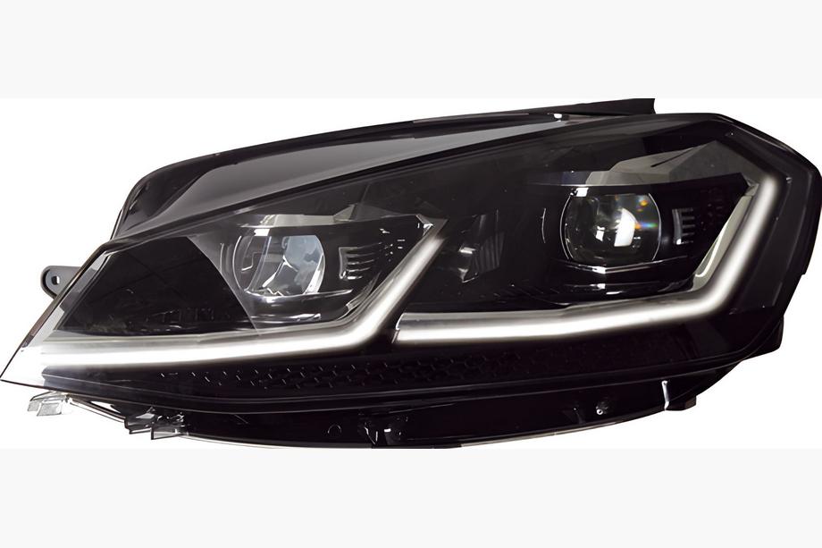 Volkswagen Golf 7/E-Golf 2012–2020 Sprednji žarometi Silver FullLed (2017-2020, 2 kos) Image