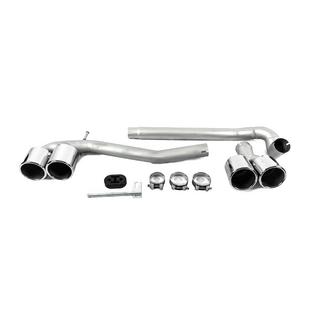 Izpušne zaključne cevi v slogu M5 (2 kosa) BMW serija 5 F10/F11 2010–2016 fotografija 1
