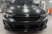 BMW serija 3 G20/G21 2018– Pokrov motorja (stil M3 G80 CS, aluminij) fotografija 6