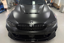 BMW serija 3 G20/G21 2018– Pokrov motorja (stil M3 G80 CS, aluminij) fotografija 1
