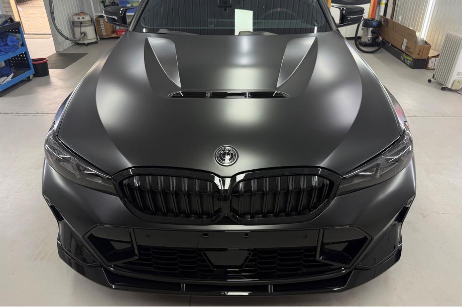 BMW serija 3 G20/G21 2018– Pokrov motorja (stil M3 G80 CS, aluminij) Image