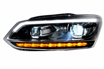 Volkswagen Polo 2010–2017 Sprednji žarometi (2 kosa) fotografija 4