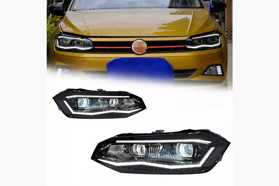 Volkswagen Polo 2017– Sprednji žarometi Full LED Silver (2 kos) Image