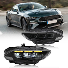 Ford Mustang 2015–2023 Sprednji žarometi Full LED (2018-2023, 2 kosa) fotografija 1
