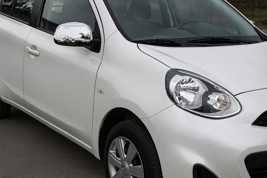 Nissan Micra K13 2011–2016 Pokrovi ogledal (2 kosa, ABS) Fotografija 1
