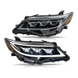 Sprednji žarometi Lexus-design (2011-2014, 2 kos) Toyota Camry 2011–2017 fotografija 2