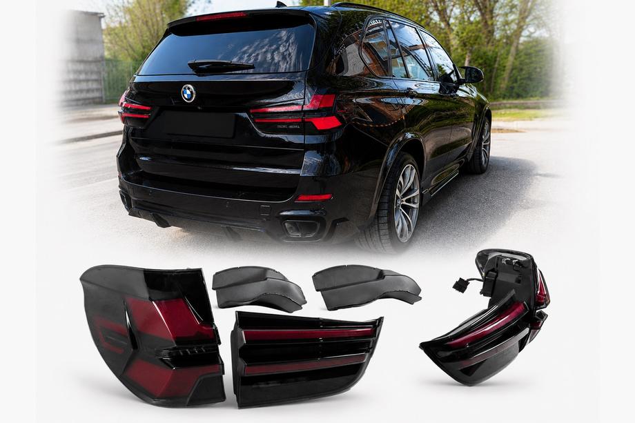 BMW X5 F15 2013–2018 Zadnje luči v slogu G05 (2 kosa) Image