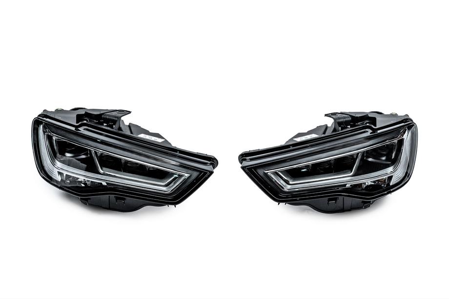 Audi A3 2012–2020 Sprednji žarometi Full LED (za HALOGEN, 2012-2016, 2 kos) Image