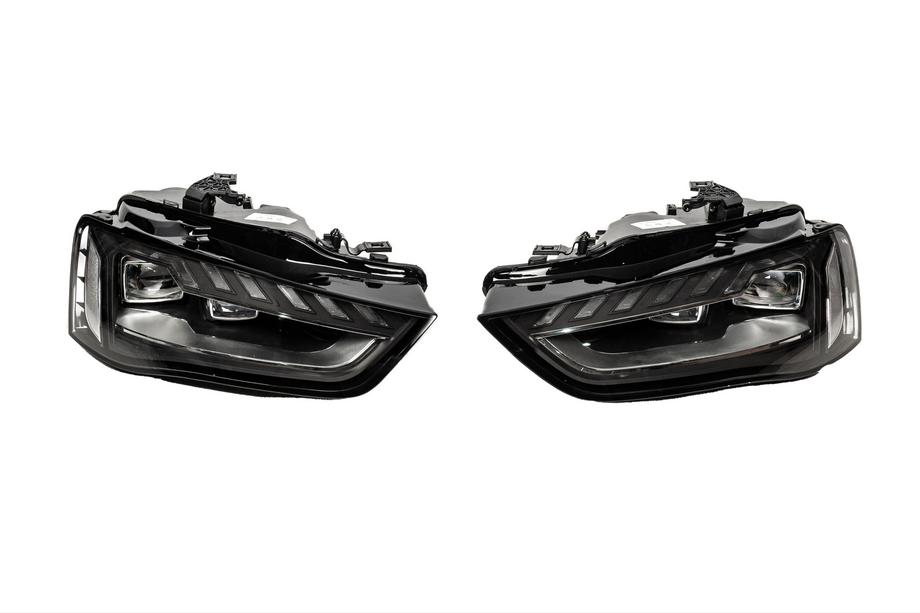 Audi A4 B8 2007–2015 Sprednji žarometi z moduli Full LED (2012-2015, Halogen to LED, 2 kosa) Image