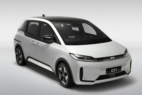 Pregled BYD D1: električni enoprostorec za mesto